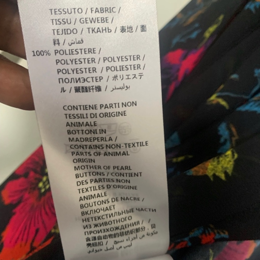 Alexander McQueen Acid Floral Mini Dress - Picture 5 of 5